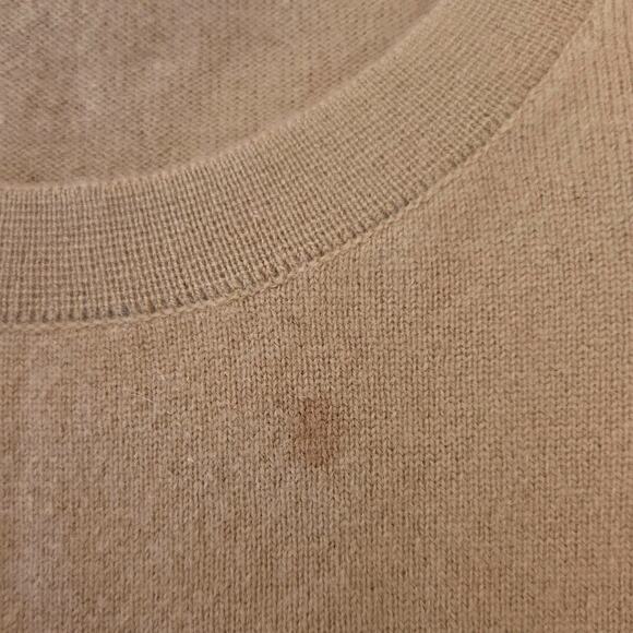 ANNE KLEIN New York cashmere twin sweater set cardigan tank in honey Size 2X NEW - Picture 7 of 9